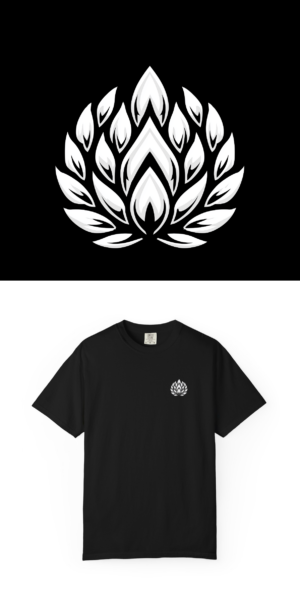 BlackLineShirt Thistle Graphic Black T-Shirt