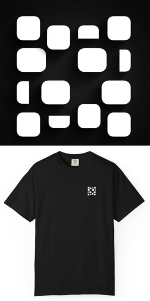 BlackLineShirt Retro Funk Graphic Black T-Shirt